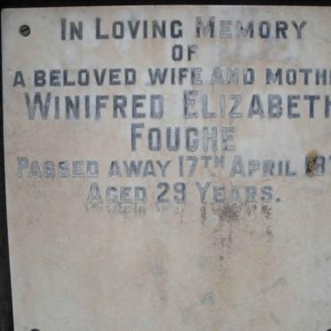 FOUCHE Winifred Elizabeth -1971