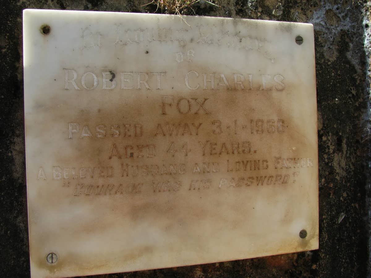 FOX Robert Charles -1966