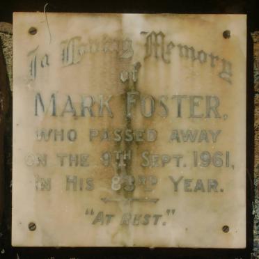FOSTER Mark -1961