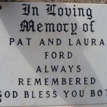 FORD Pat &amp; Laura 