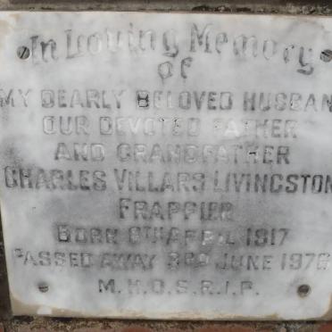 FRAPPIER Charles Villars Livingstone 1917-1976