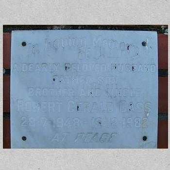 GASS Robert Gerald 1948-1982