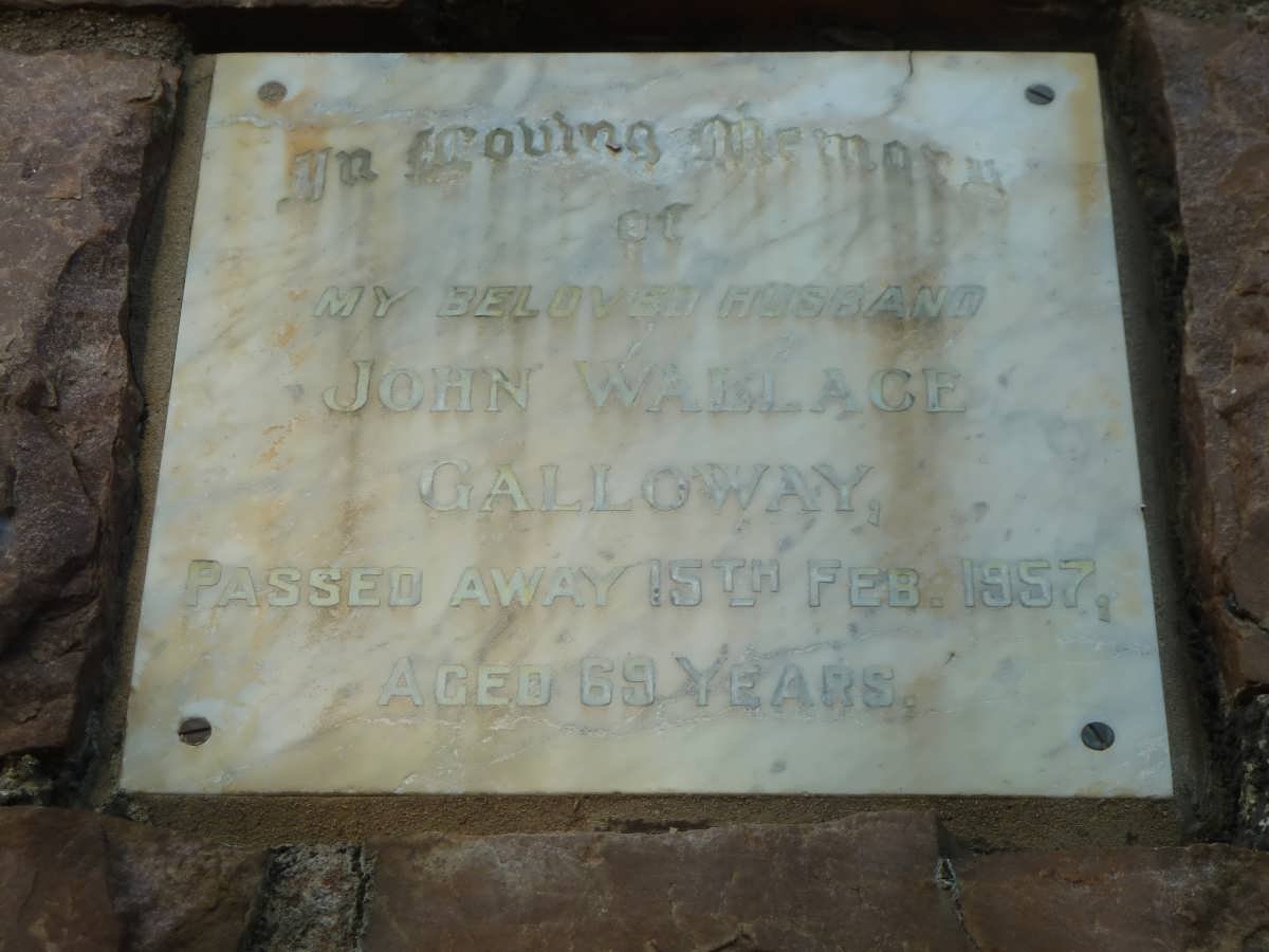 GALLOWAY John Wallace -1957