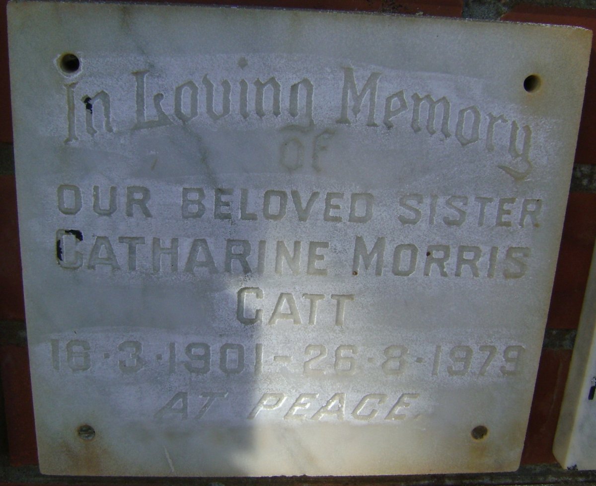 GATT Catharine Morris 1901-1979