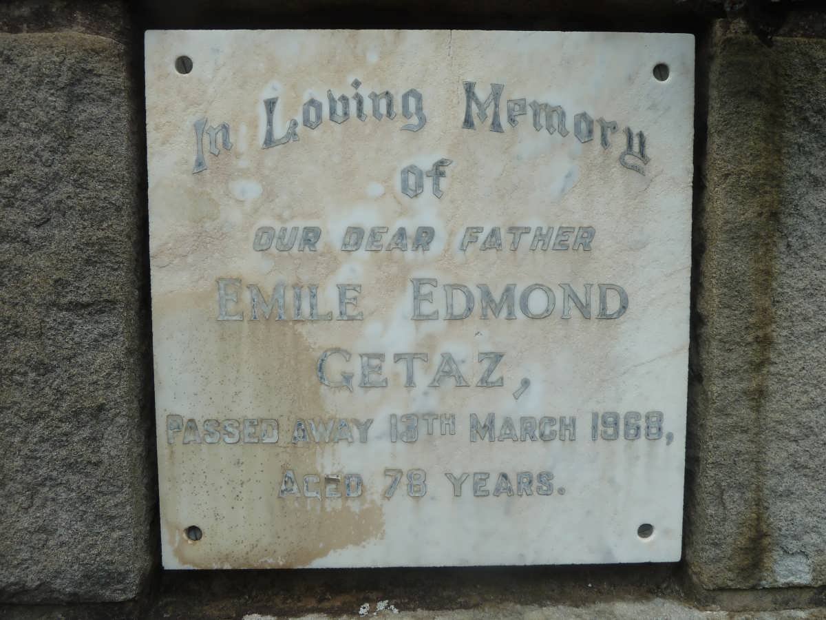 GETAZ Emile Edmond -1968