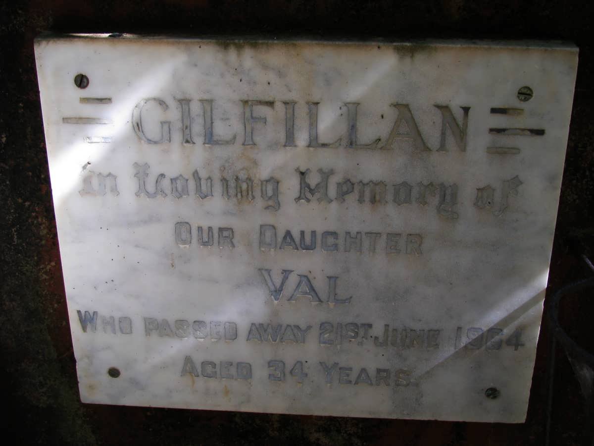 GILFILLAN Val -1964