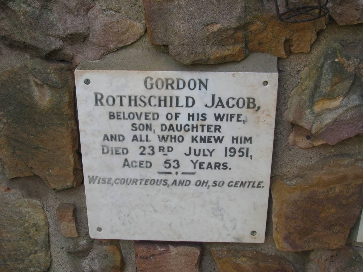 GORDON Rothscild Jacob -1951 