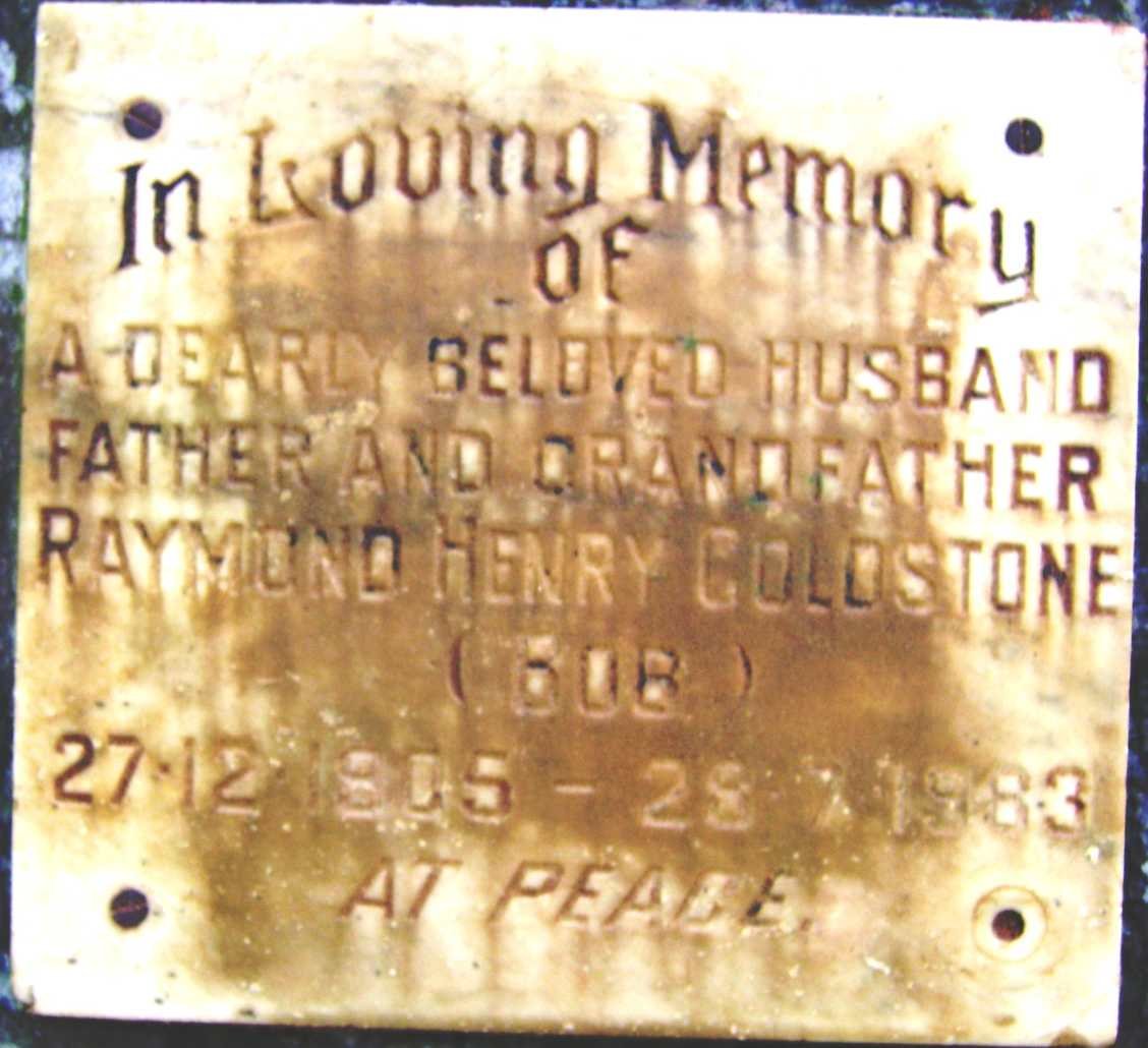 GOLDSTONE Raymond Henry 1905-1983