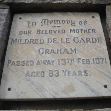 GRAHAM Mildred de la Garde -1971