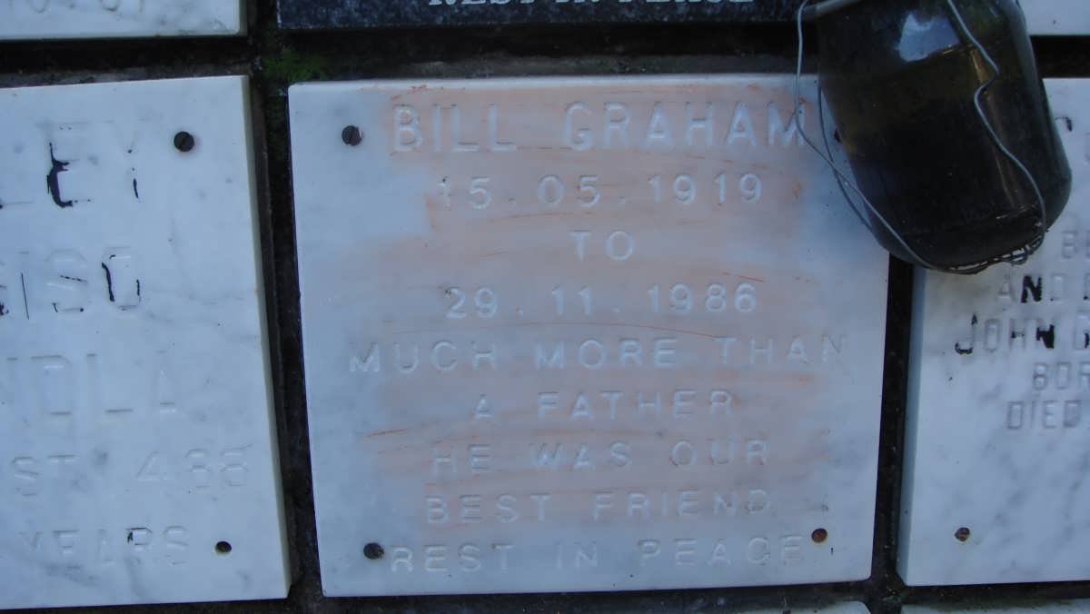 GRAHAM Bill 1919-1986