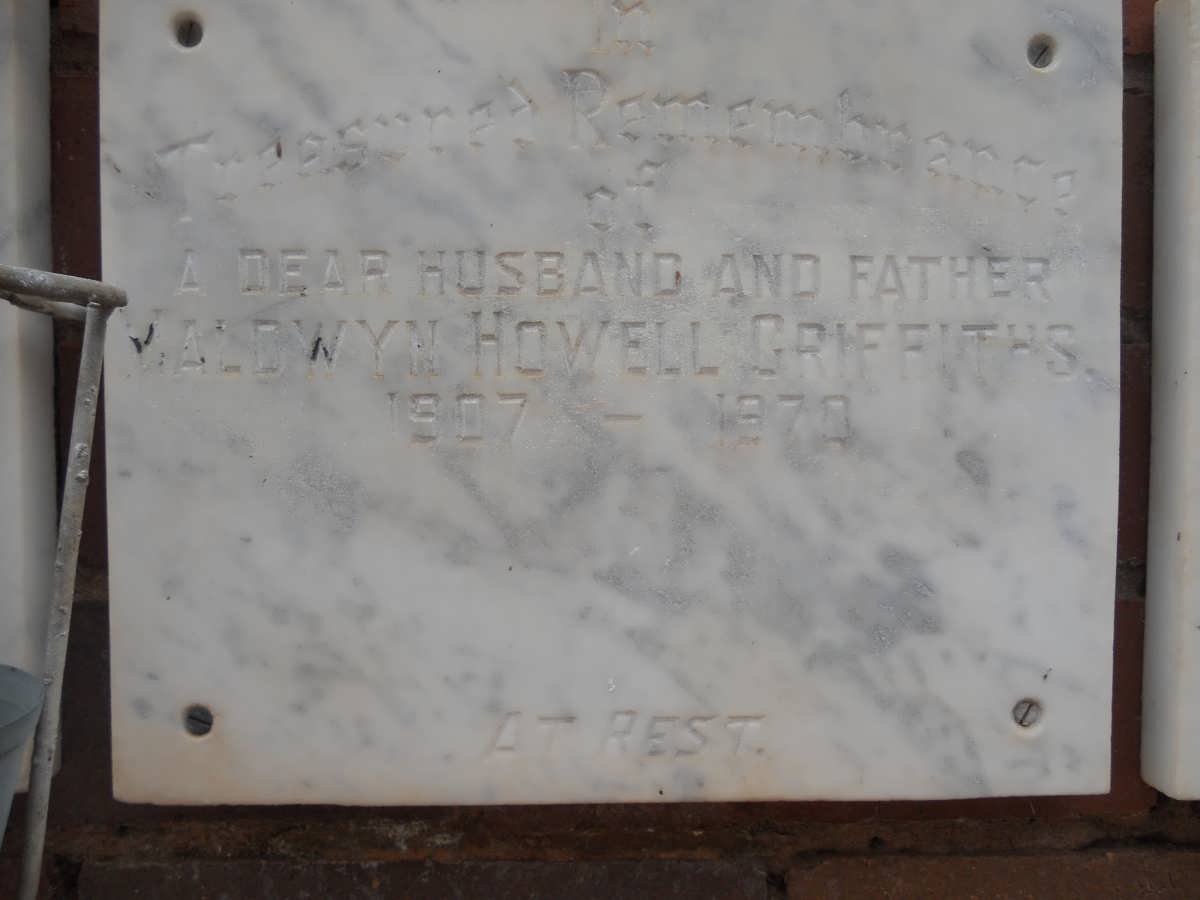 GRIFFITHS Maldwyn Howell 1907-1970