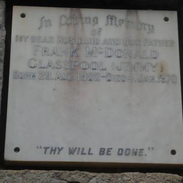 GLASSPOOL Frank McDonald 1902-1970