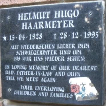 HAARMEYER Helmut Hugo 1928-1995