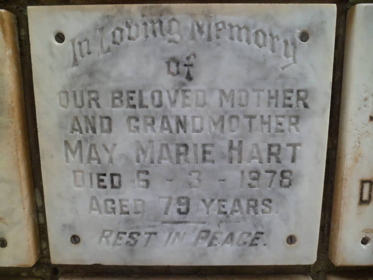 HART May Marie -1978