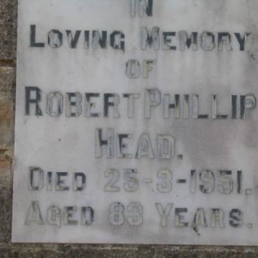 HEAD Robert Phillip -1951