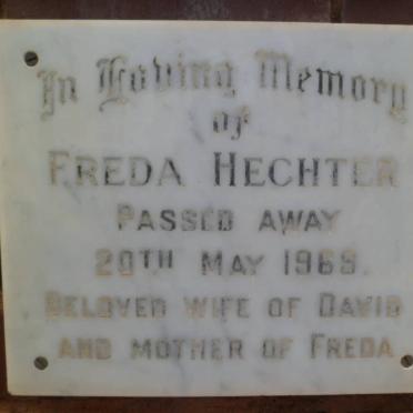 HECHTER Freda -1969