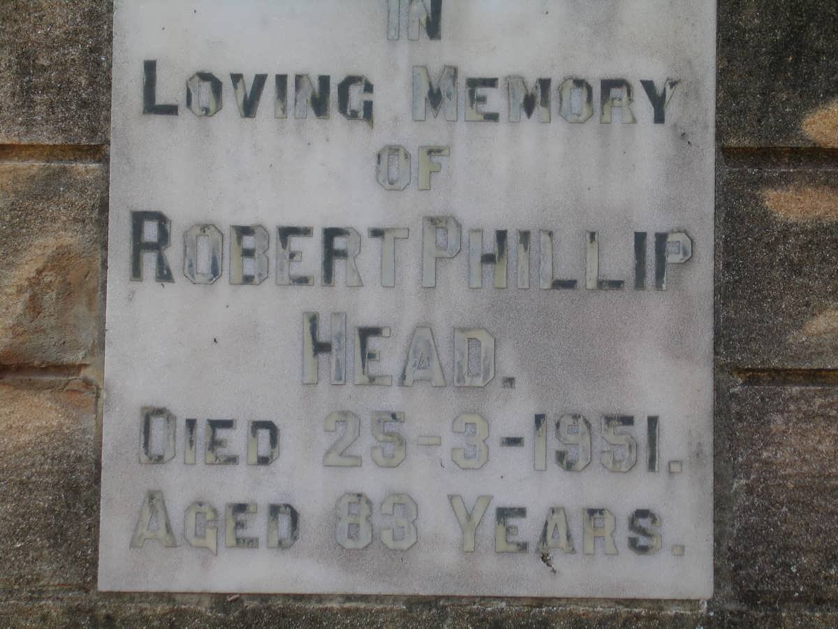HEAD Robert Phillip -1951