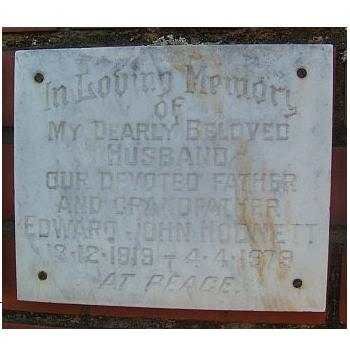 HODNETT Edward John 1919-1979