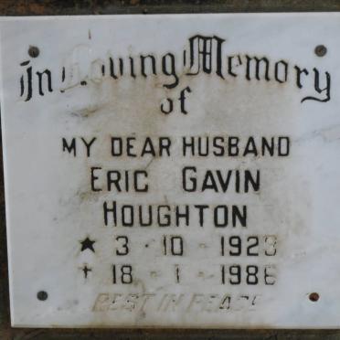 HOUGHTON Eric Gavin 1923-1986