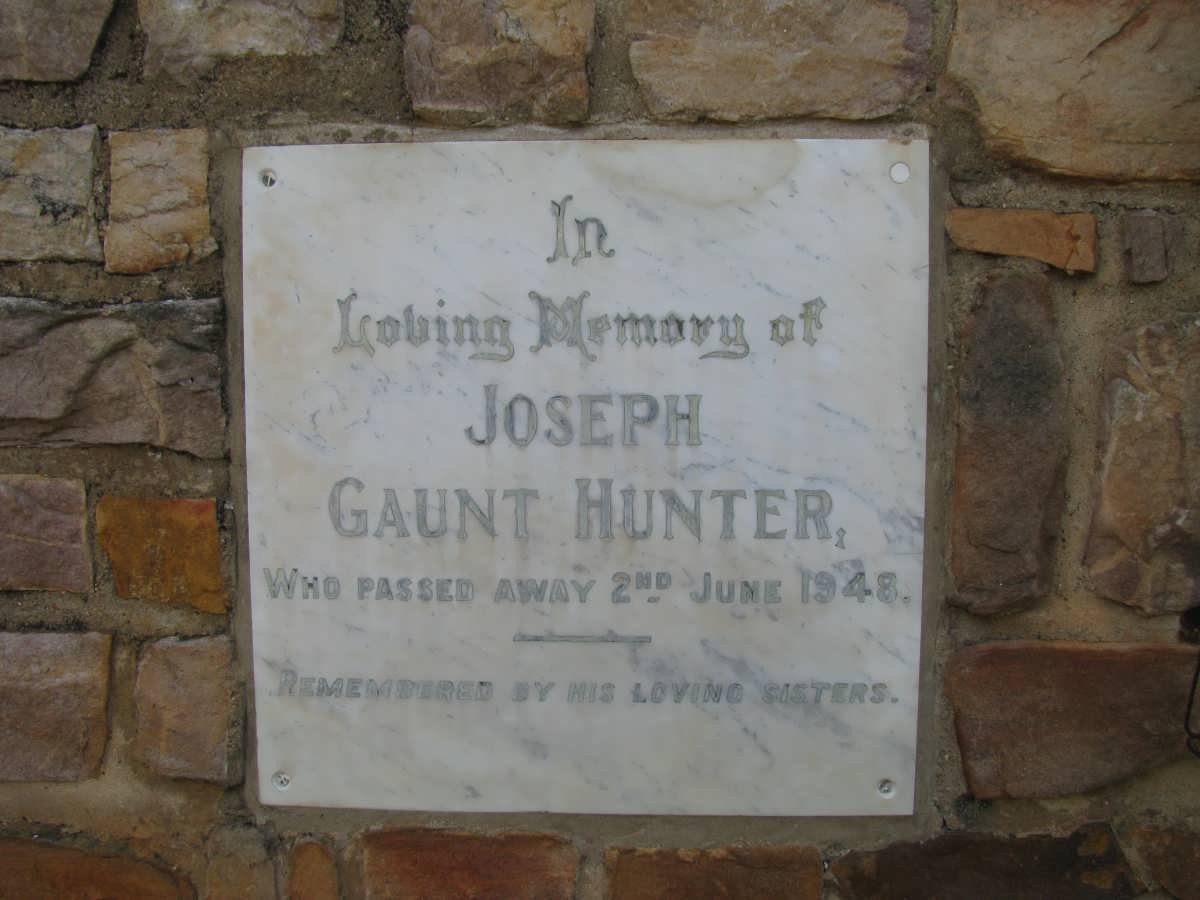 HUNTER Joseph Gaunt -1948