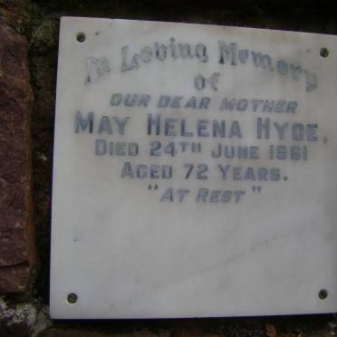 HYDE May Helena -1961