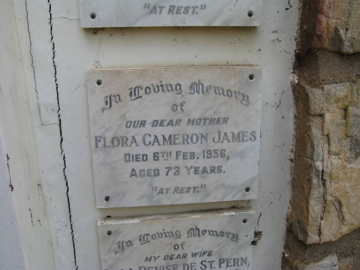 JAMES Flora Cameron -1956