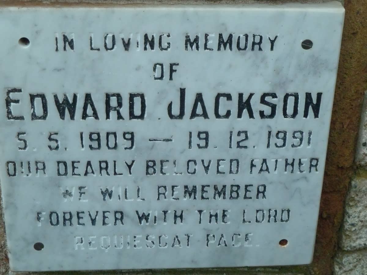 JACKSON Edward 1909-1991