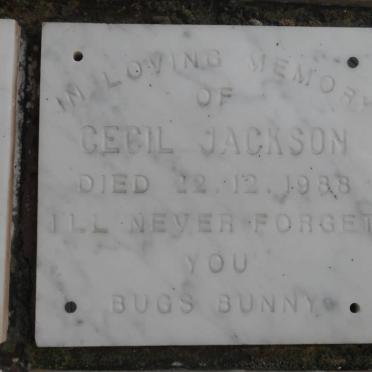 JACKSON Cecil -1988