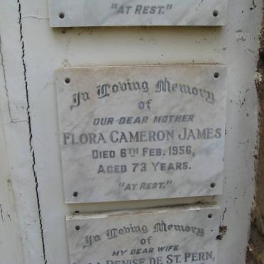 JAMES Flora Cameron -1956