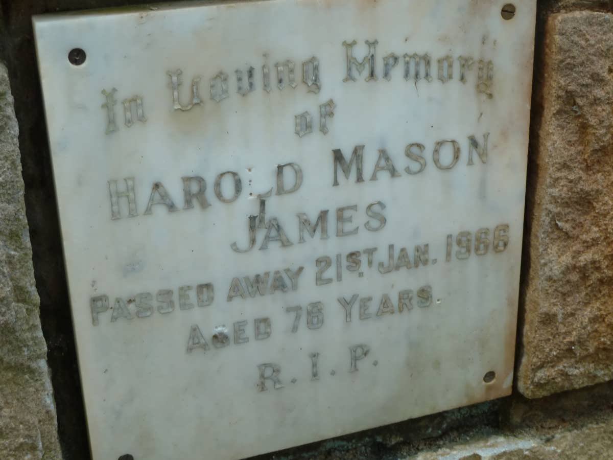 JAMES Harold Mason -1966