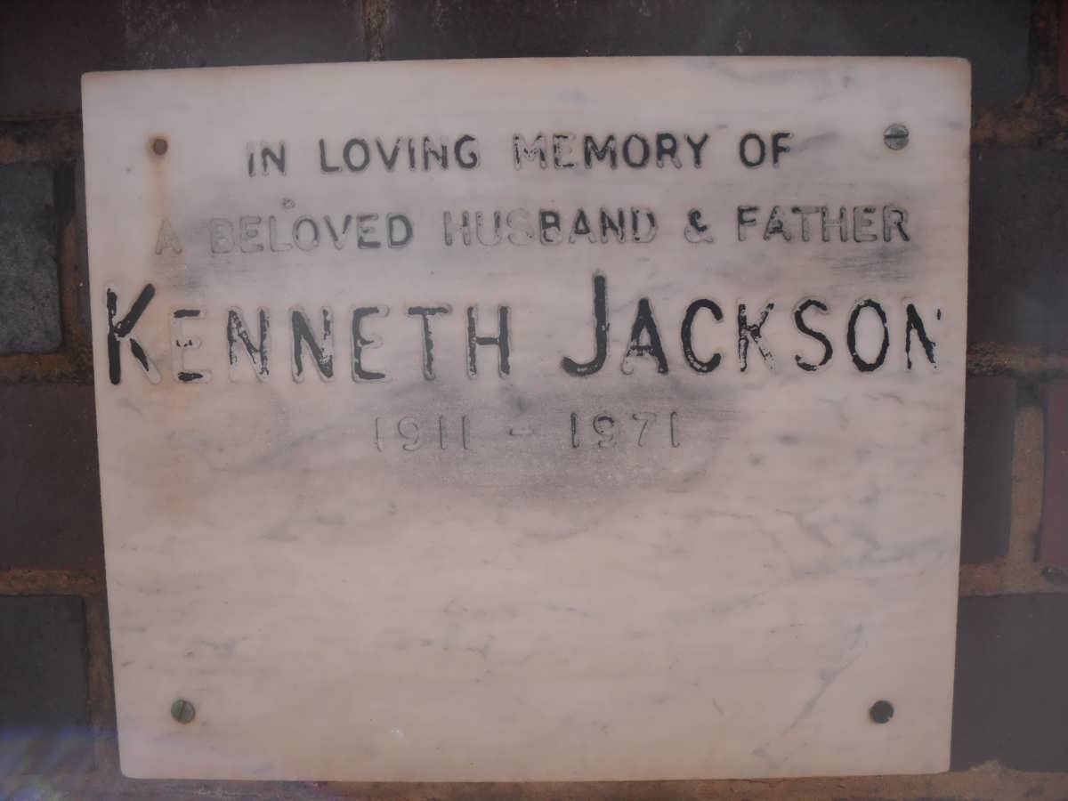 JACKSON Kenneth 1911-1971