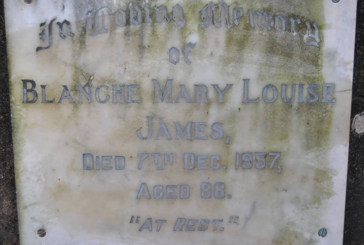 JAMES Blanche Mary Louise -1957