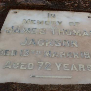 JACKSON James Thomas -1943