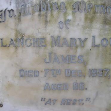 JAMES Blanche Mary Louise -1957