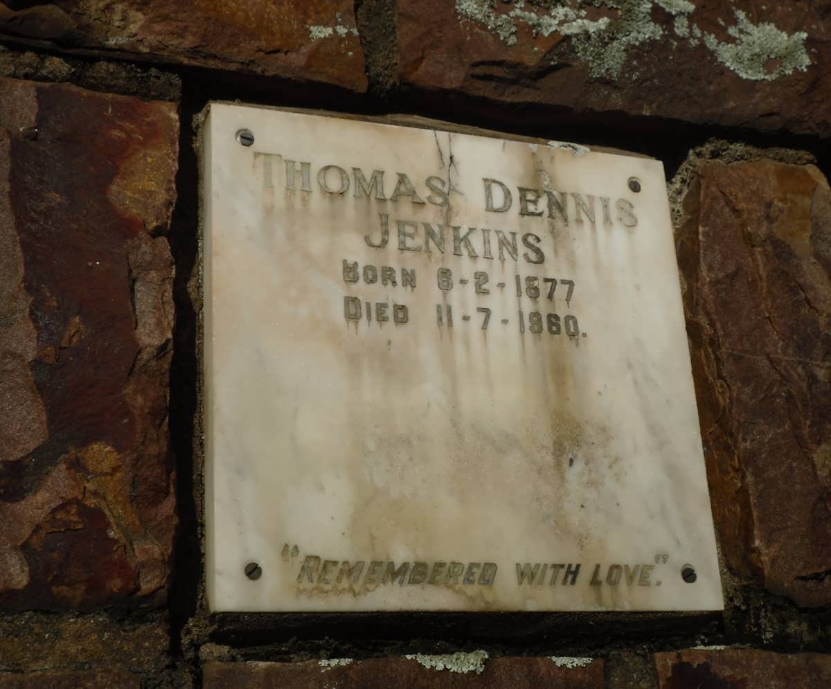 JENKINS Thomas Dennis 1877-1960