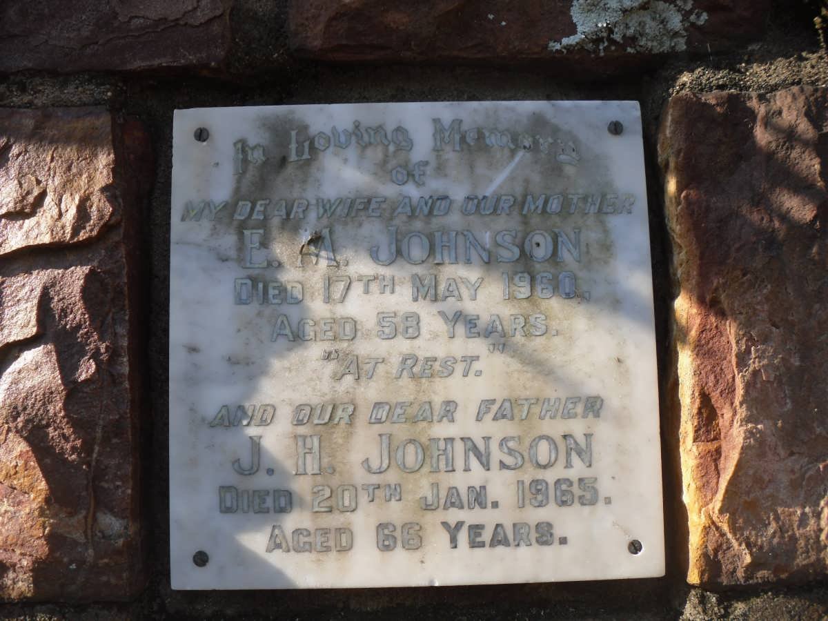JOHNSON J.H. -1965 &amp; E.M. -1960
