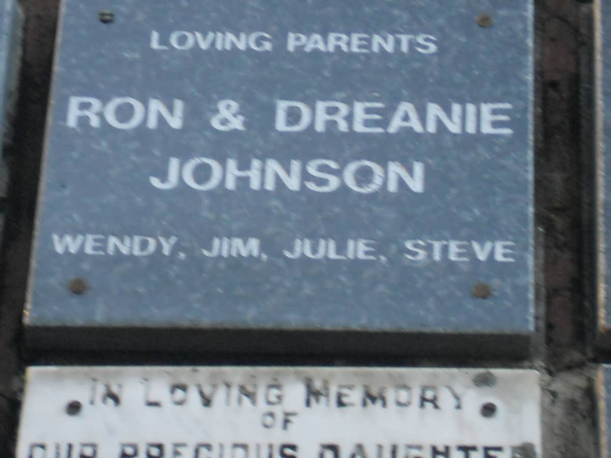JOHNSON Ron &amp; Dreanie
