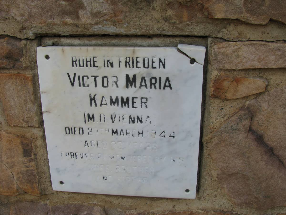 KAMMER Victor Maria -1944