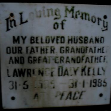 KELLY Lawrence Daly 1905-1985