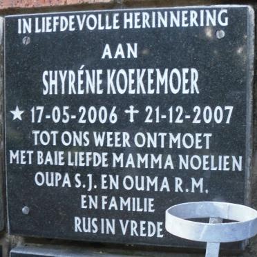 KOEKEMOER Shyrene 2006-2007