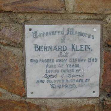 KLEIN Bernard -1948