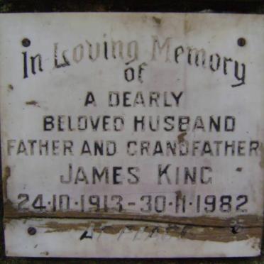 KING James 1913-1982