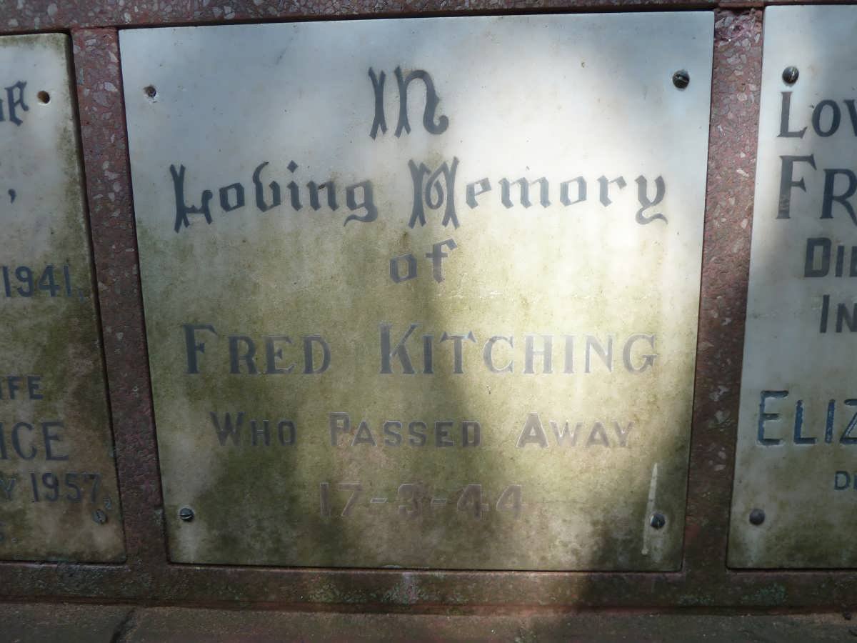 KITCHING Fred -1944