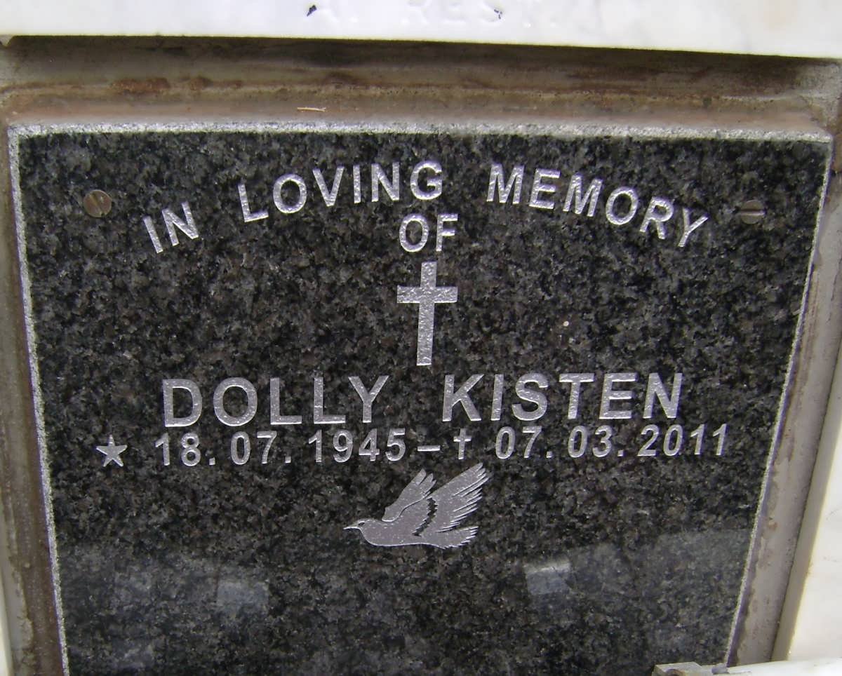 KISTEN Dolly 1945-2011