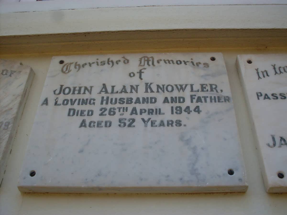 KNOWLER John Alan -1944