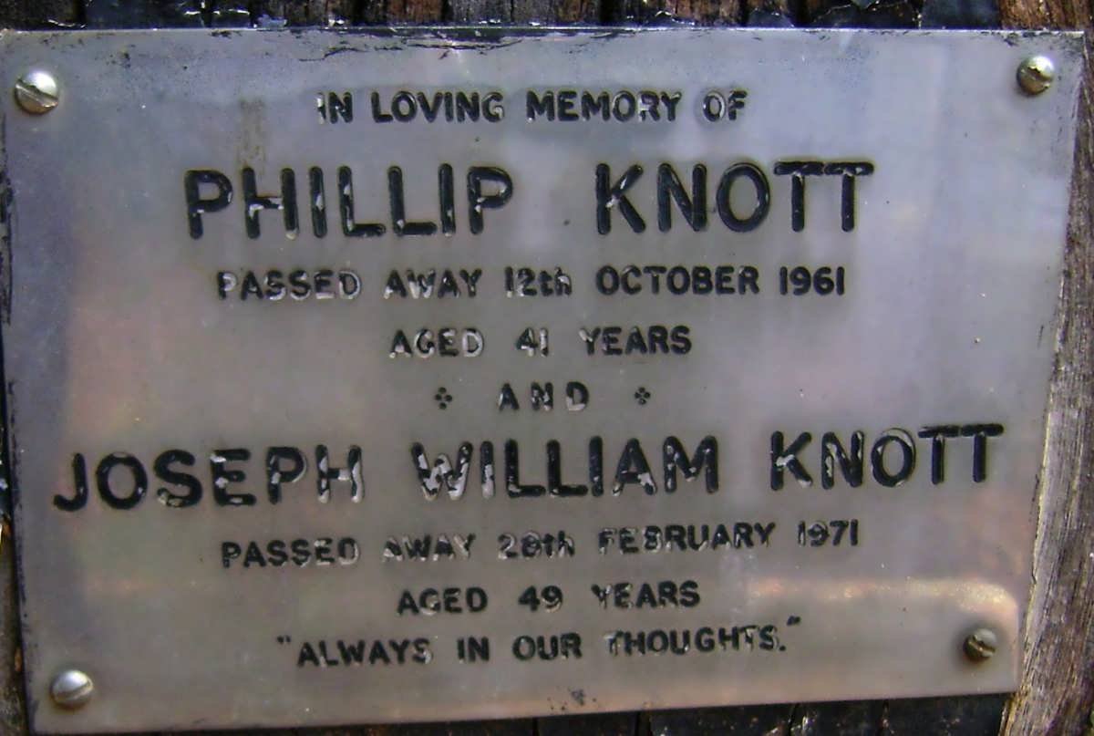 KNOTT Phillip -1961 :: KNOTT Joseph William -1971