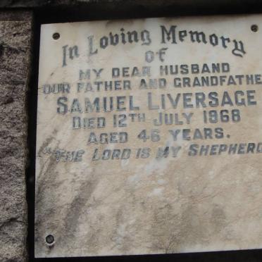 LIVERSAGE Samuel -1968