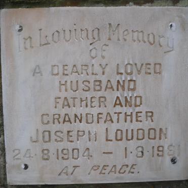 LOUDON Joseph 1904-1981