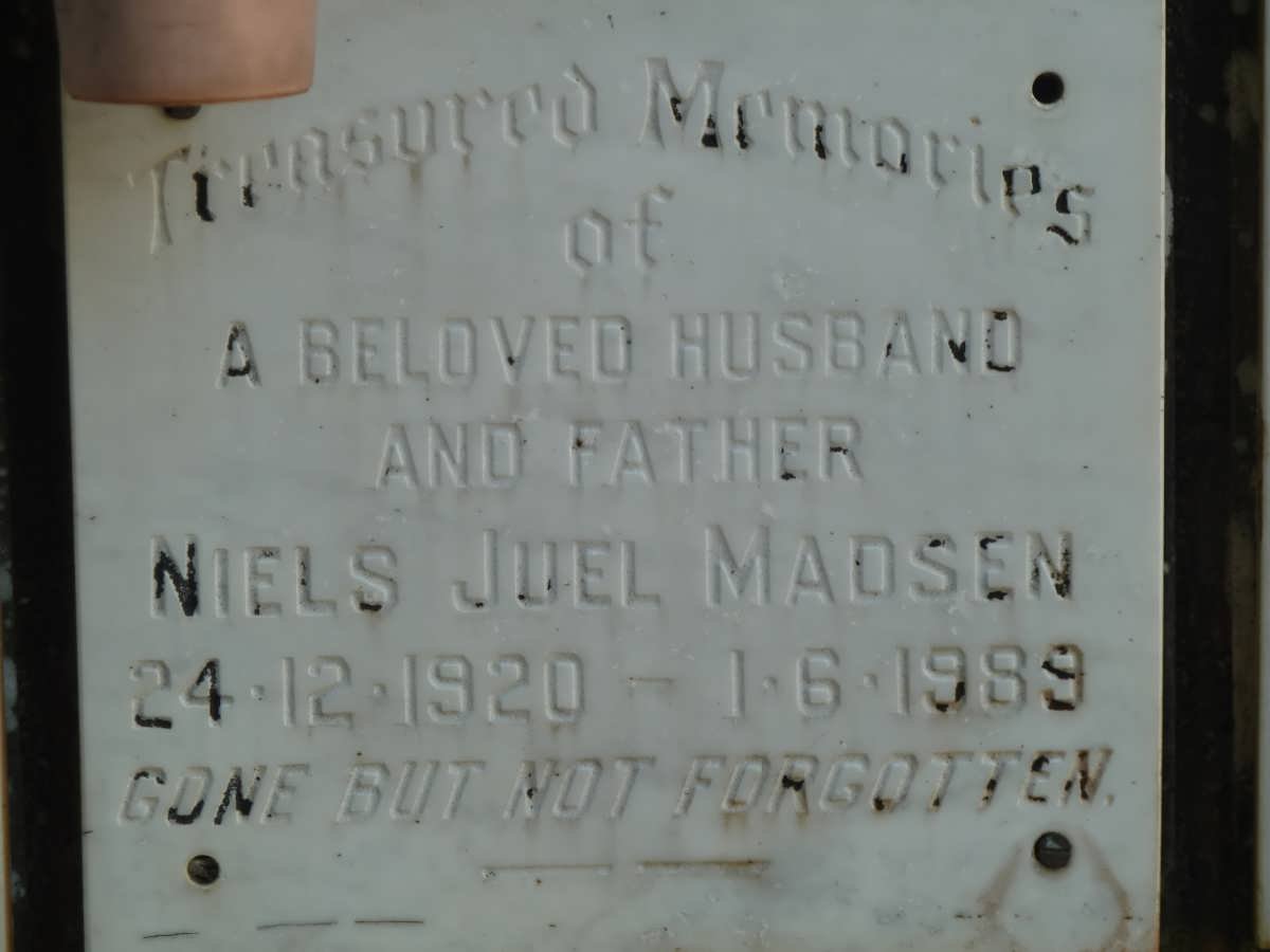 MADSEN Niels Juel 1920-1989