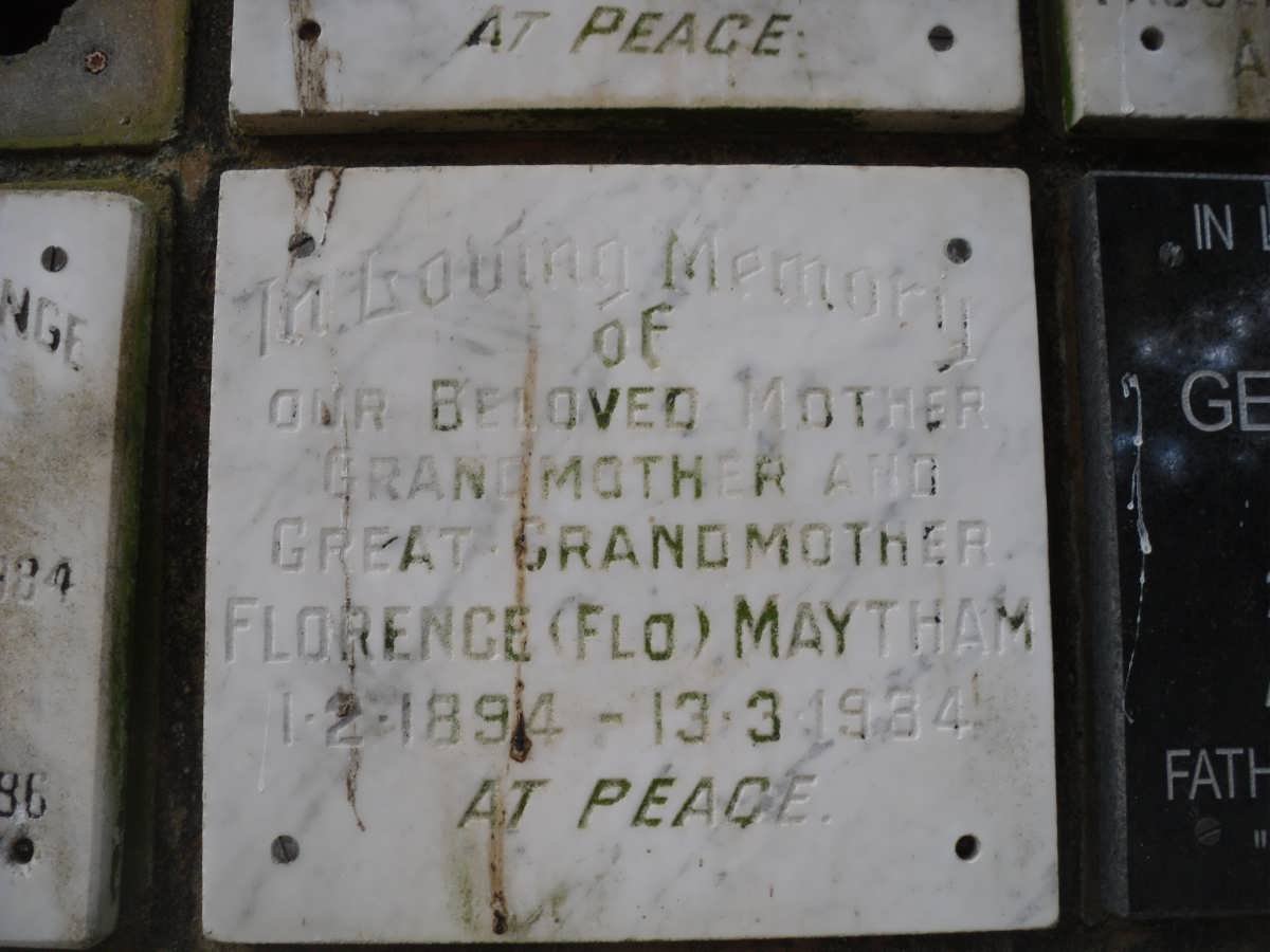 MAYTHAM Florence 1894-1984